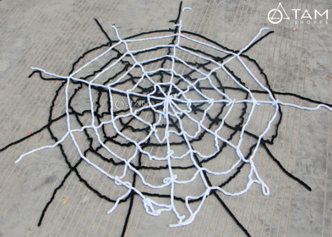 Mạng nhện trang trí dây vải nhiều cỡ